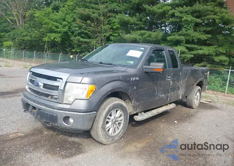 2013 Ford F-150 Xlt из США, поврежденный, VIN 1FTVX1EF2DKD55217